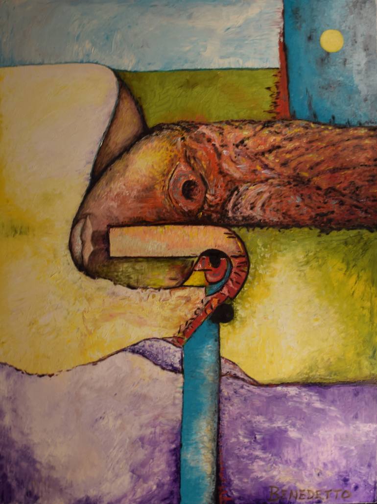 Print of Abstract Expressionism Abstract Paintings by John Benedetto