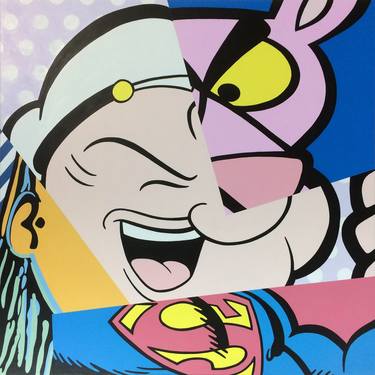 Original Pop Art Pop Culture/Celebrity Paintings by Alejandro Iturralde Arquiola