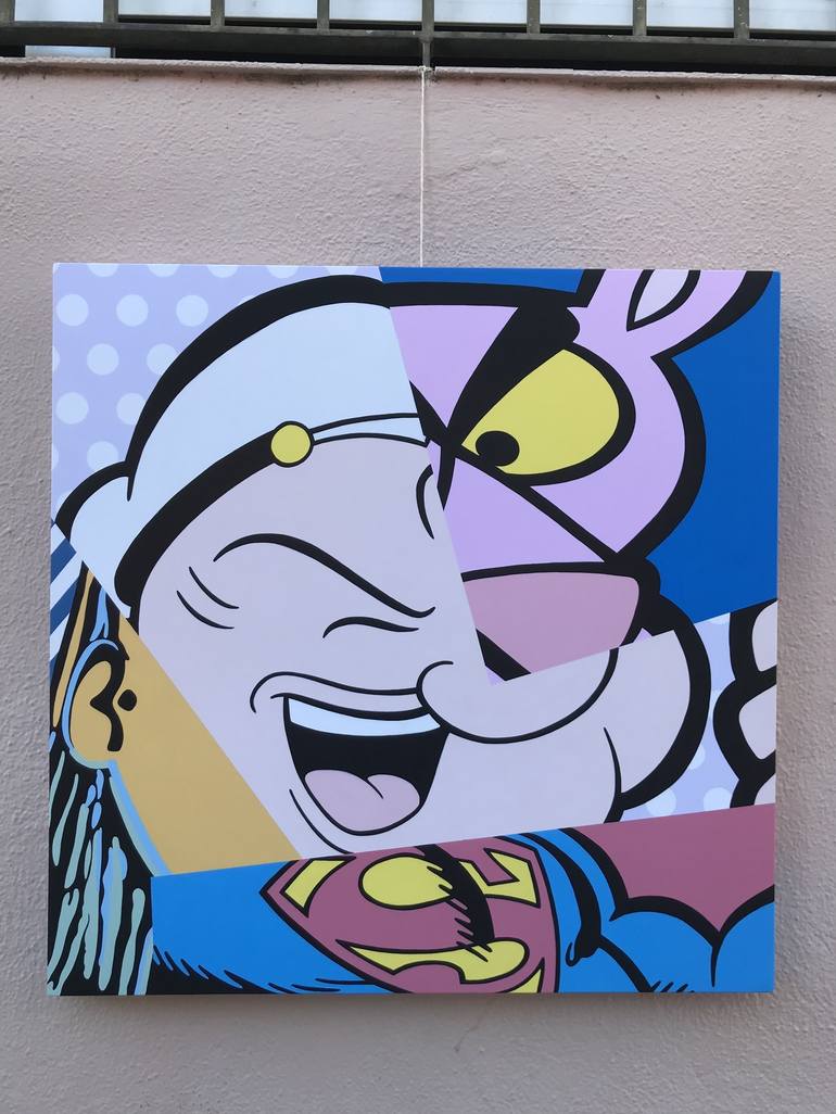 Original Pop Art Pop Culture/Celebrity Painting by Alejandro Iturralde Arquiola