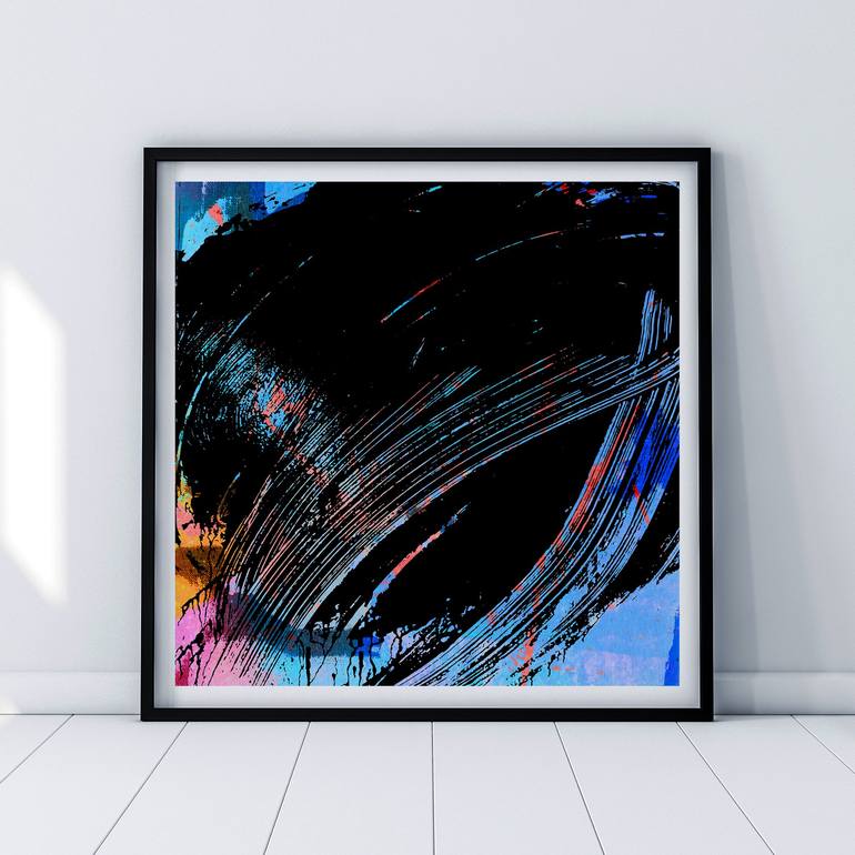Original Abstract Expressionism Abstract Digital by Morten Saether