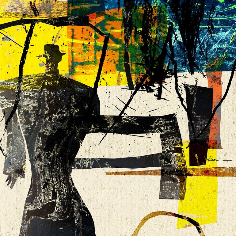 Original Expressionism Garden Mixed Media by Morten Saether