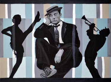 Original Art Deco Popular culture Paintings by Robert Walker