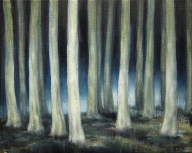 Print of Fine Art Tree Paintings by Marion Stephan