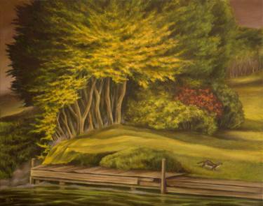 Original Fine Art Landscape Paintings by Marion Stephan