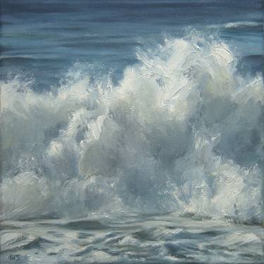 Print of Seascape Paintings by Marion Stephan
