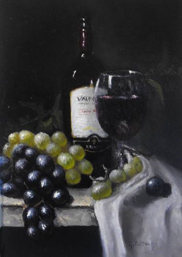 Print of Realism Food & Drink Paintings by Geir Ove olsen Varne