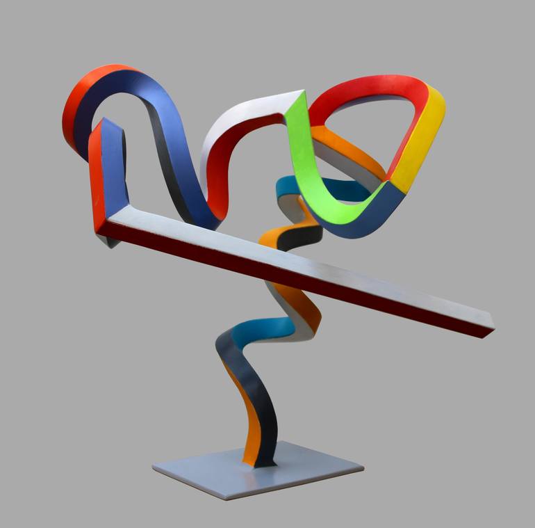 Original Abstract Sculpture by Frans Muhren