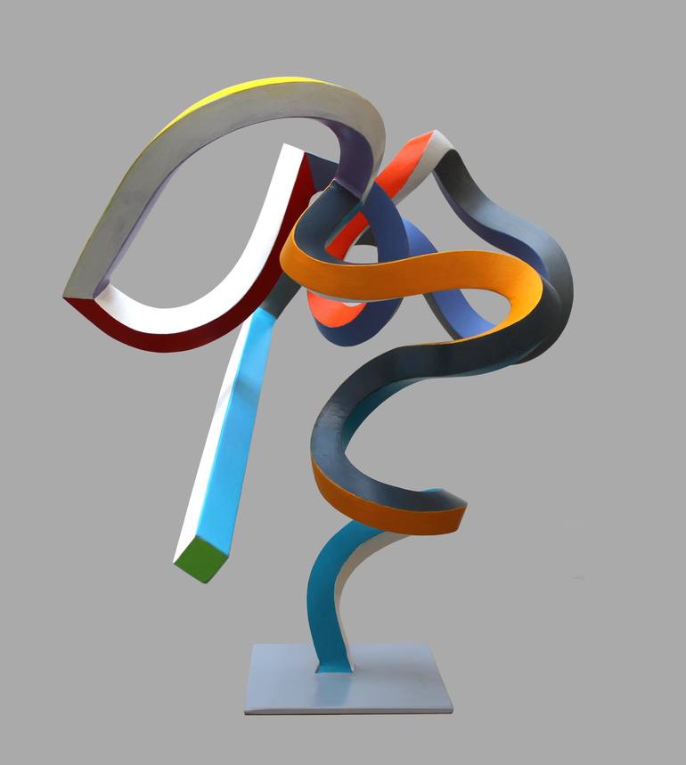 Original Abstract Sculpture by Frans Muhren