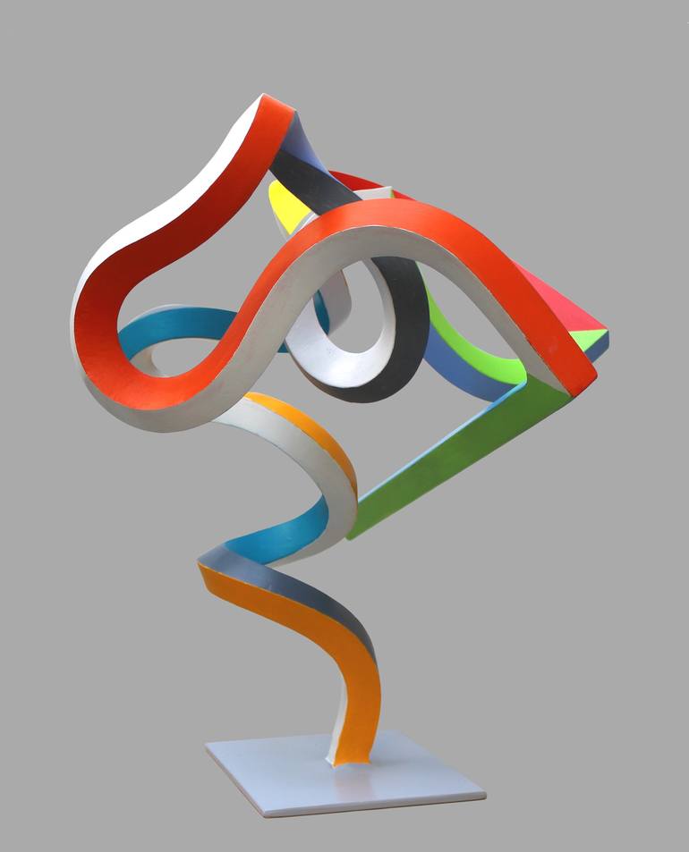 Original Abstract Sculpture by Frans Muhren