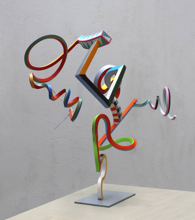 Original Abstract Sculpture by Frans Muhren