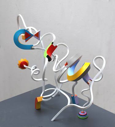 Saatchi Art Artist Frans Muhren; Sculpture, “Streamer 97” #art