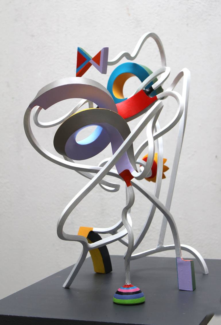 Original Abstract Sculpture by Frans Muhren