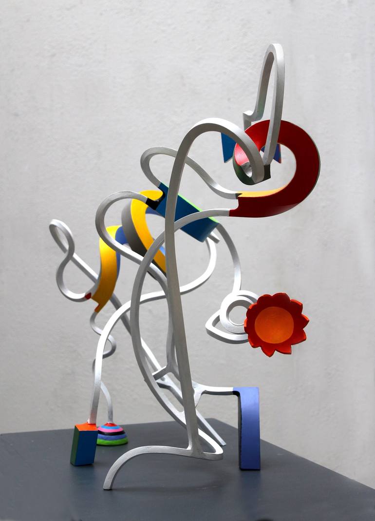 Original Abstract Sculpture by Frans Muhren