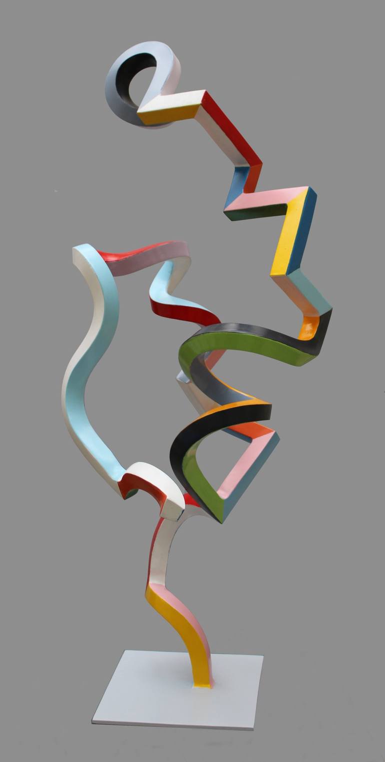 Original Abstract Sculpture by Frans Muhren