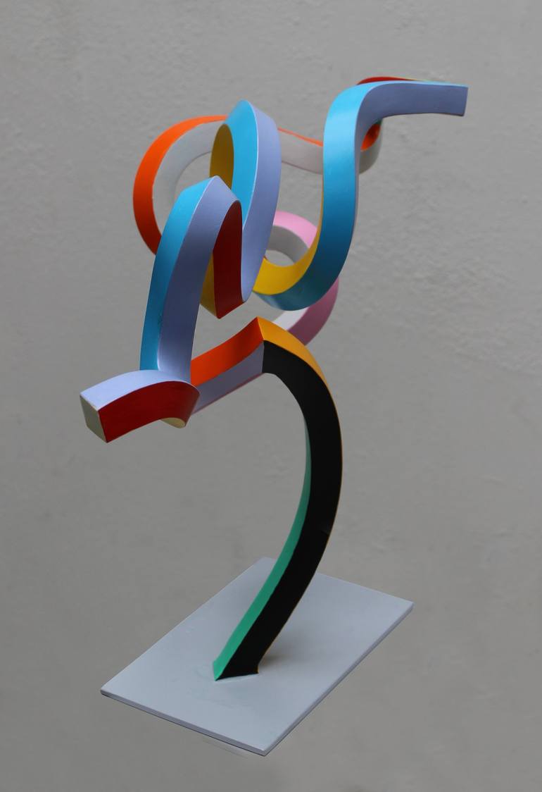 Original Abstract Sculpture by Frans Muhren