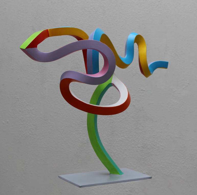 Original Abstract Sculpture by Frans Muhren