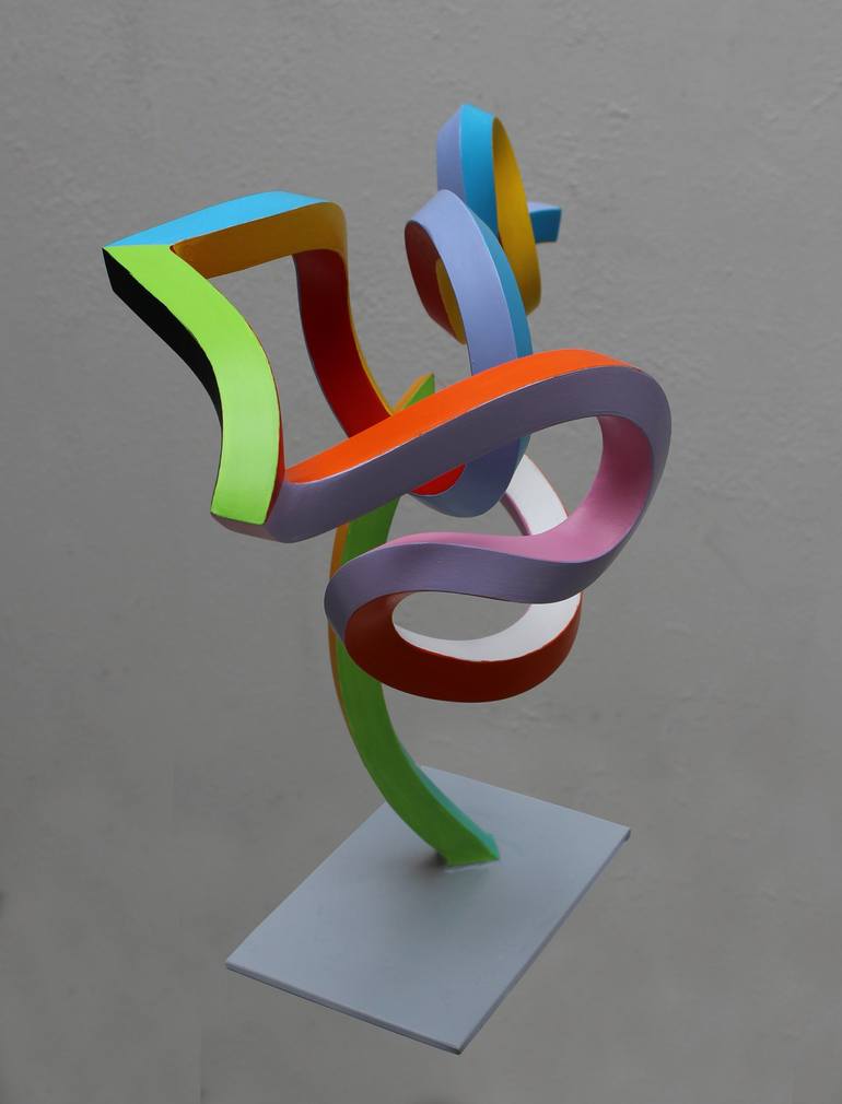 Original Abstract Sculpture by Frans Muhren