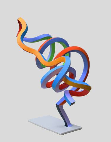 Original Abstract Sculpture by Frans Muhren