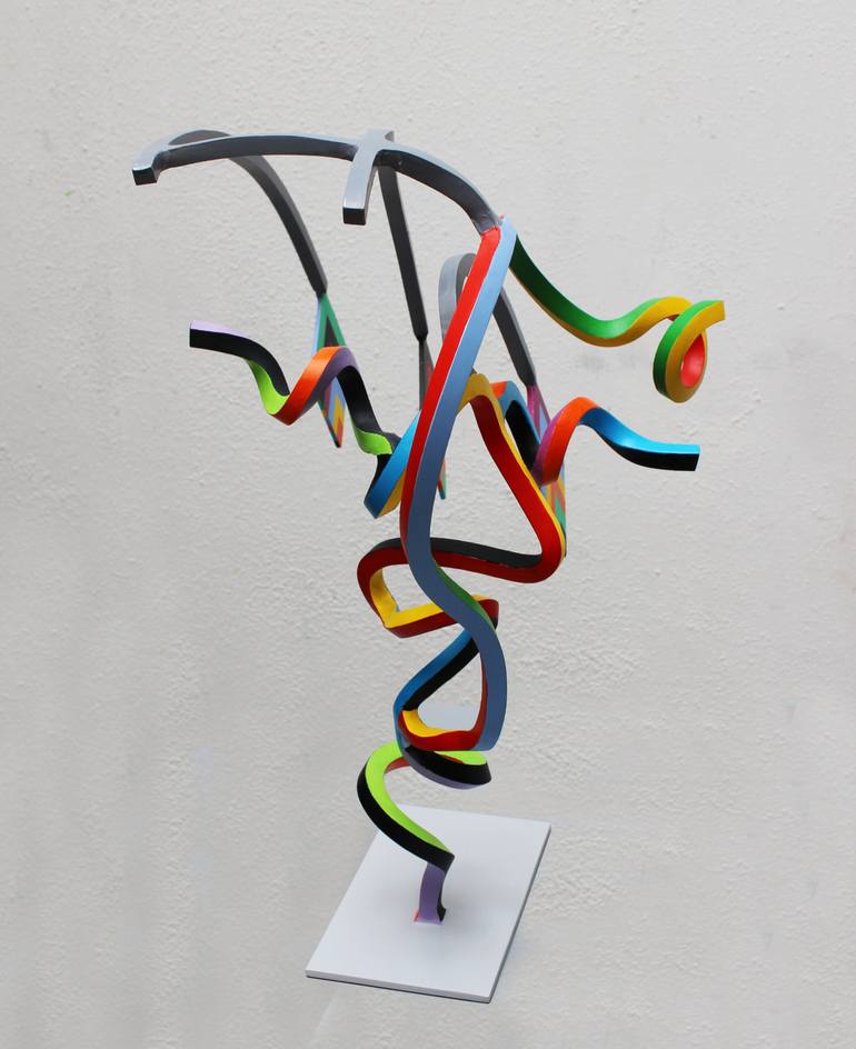 Original Abstract Sculpture by Frans Muhren