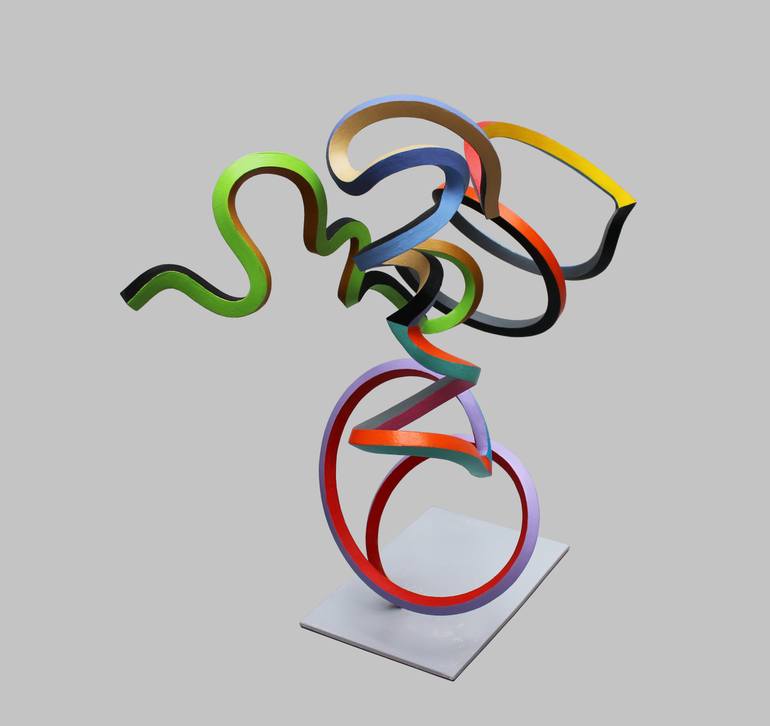Original Abstract Sculpture by Frans Muhren