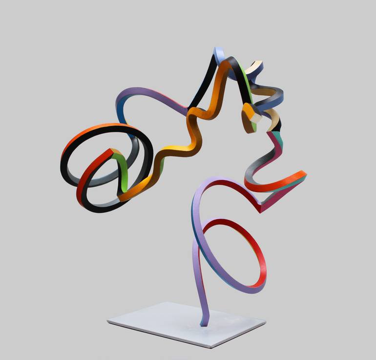 Original Abstract Sculpture by Frans Muhren