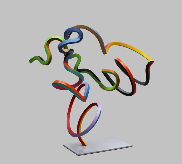 Original Abstract Sculpture by Frans Muhren