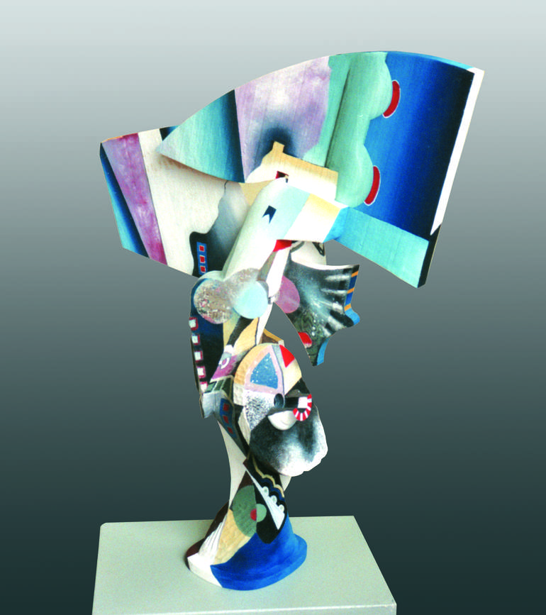 Original Abstract Expressionism Abstract Sculpture by Frans Muhren