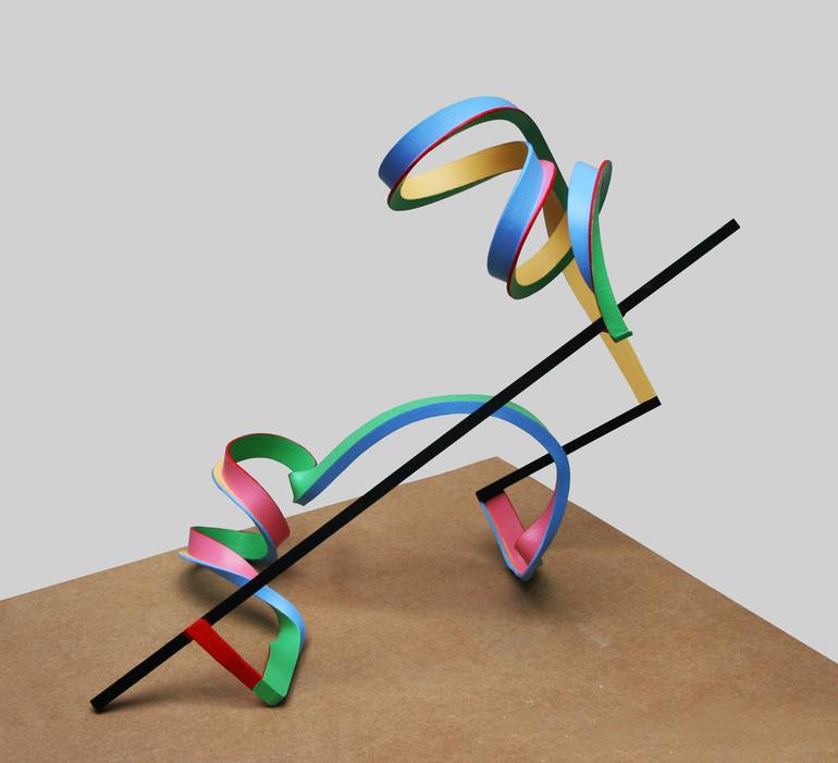 Original Abstract Sculpture by Frans Muhren