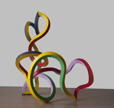 Original Abstract Sculpture by Frans Muhren