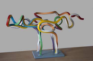 Original Abstract Sculpture by Frans Muhren