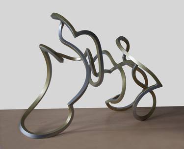 Original Abstract Sculpture by Frans Muhren