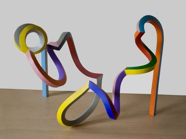 Original Abstract Sculpture by Frans Muhren