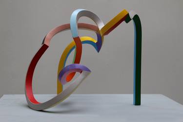 Original Abstract Sculpture by Frans Muhren