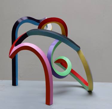 Original Abstract Sculpture by Frans Muhren