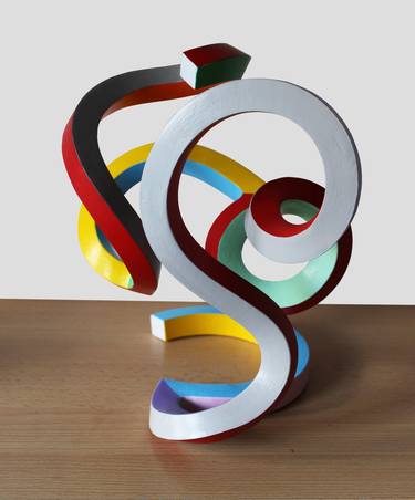 Original Abstract Sculpture by Frans Muhren