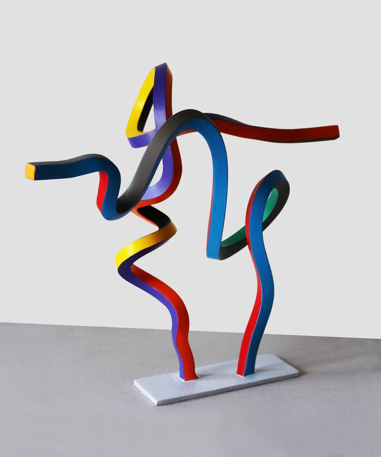 Original Abstract Sculpture by Frans Muhren