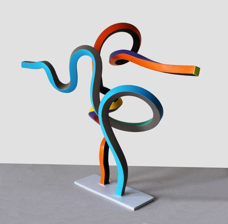 Original Abstract Sculpture by Frans Muhren