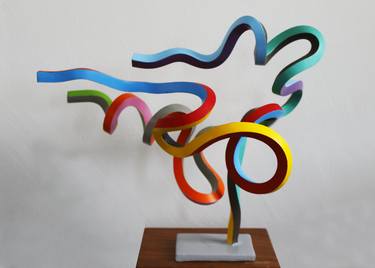 Original Abstract Sculpture by Frans Muhren