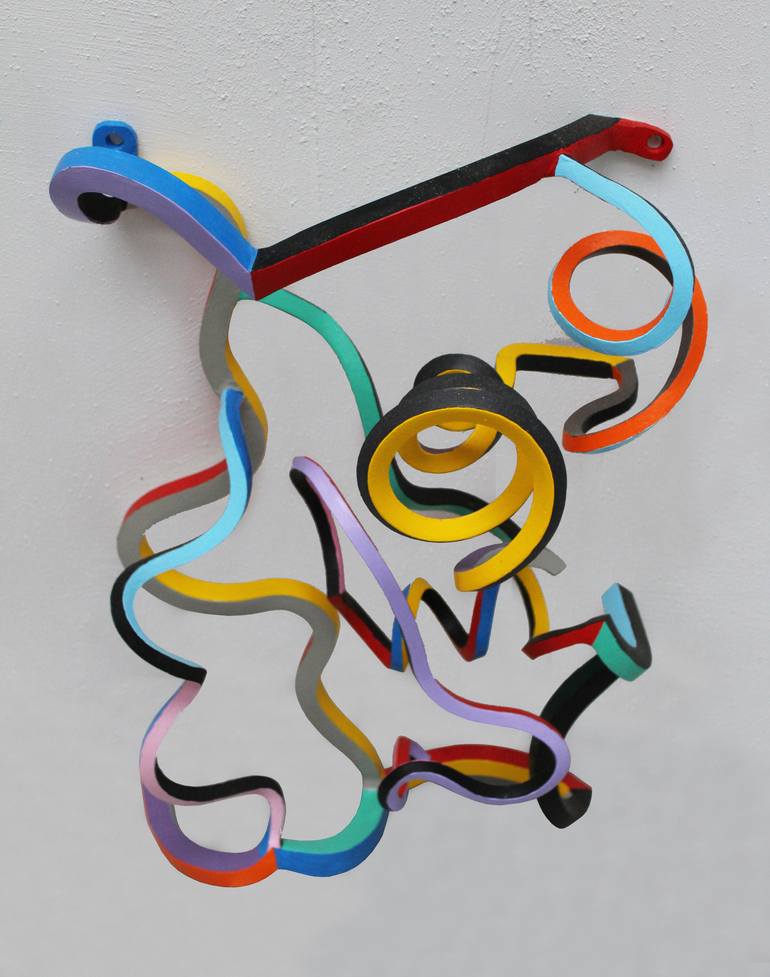 Original Abstract Sculpture by Frans Muhren