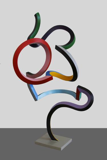 Original Abstract Sculpture by Frans Muhren