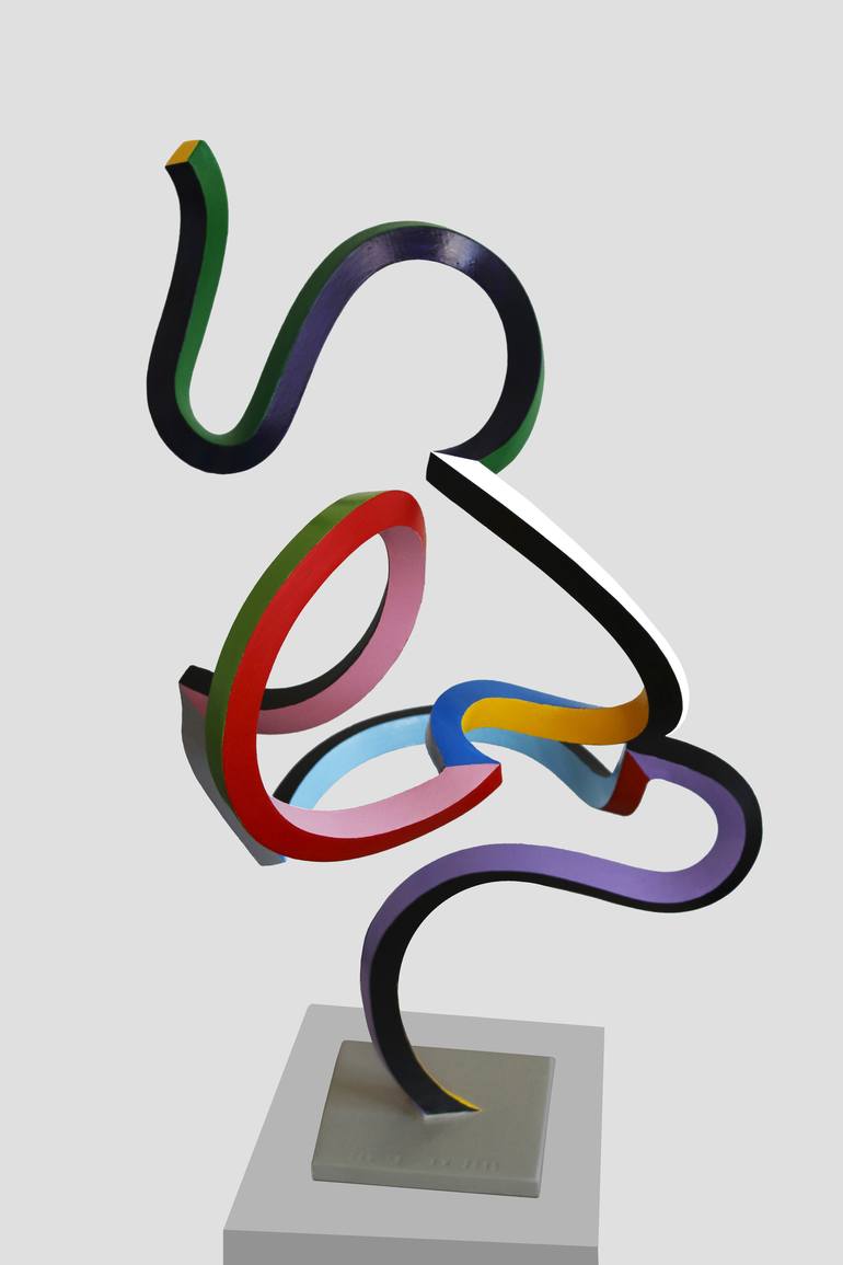 Original Abstract Sculpture by Frans Muhren