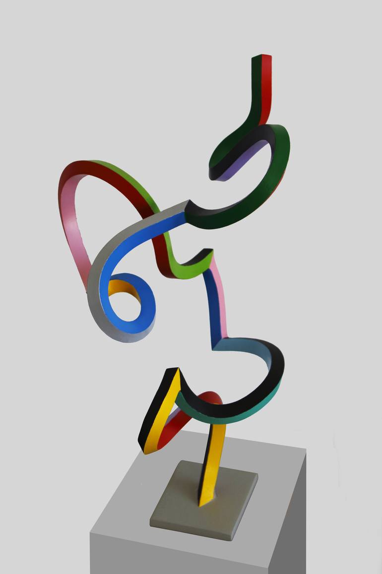 Original Abstract Sculpture by Frans Muhren