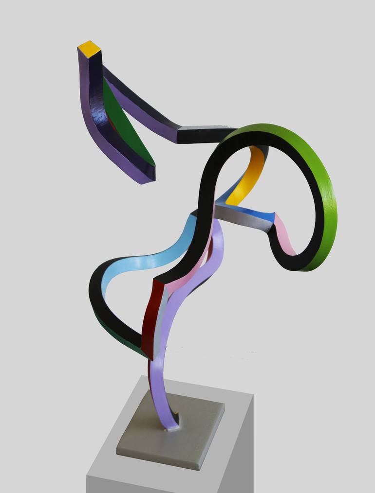 Original Abstract Sculpture by Frans Muhren