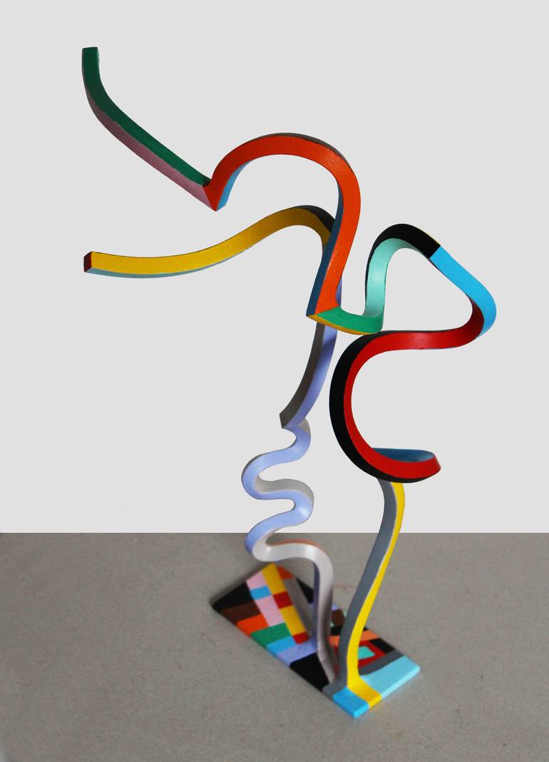 Original Abstract Sculpture by Frans Muhren