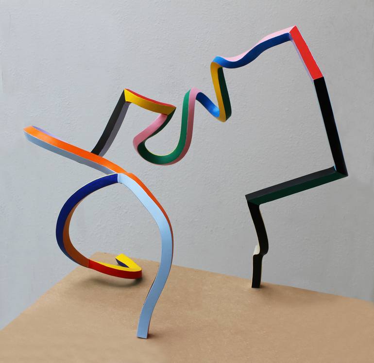 Streamer 48 Sculpture by Frans Muhren | Saatchi Art