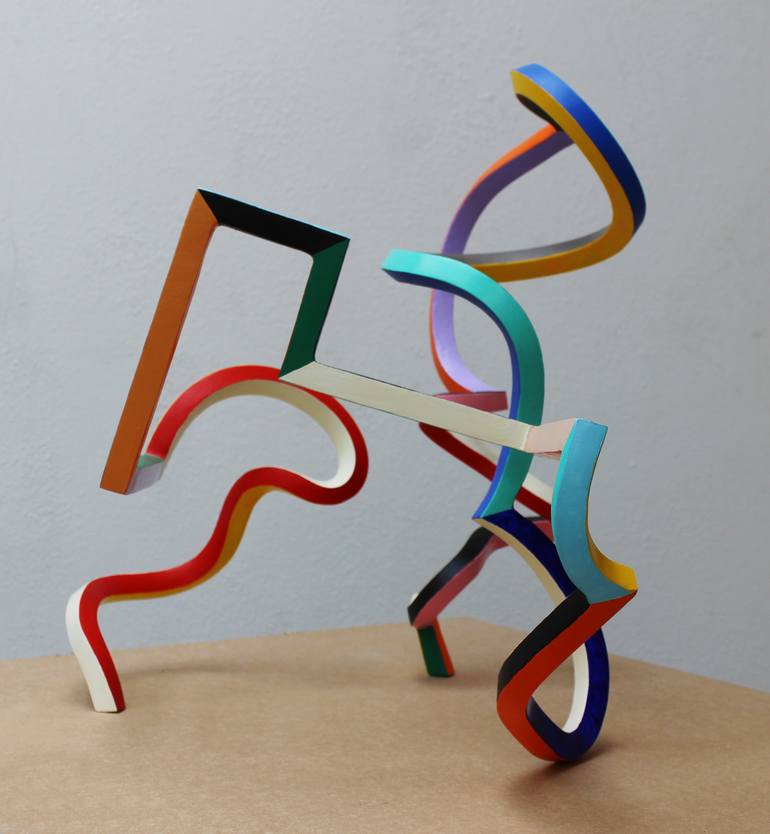 Original Abstract Sculpture by Frans Muhren