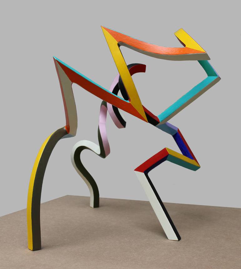 Original Abstract Sculpture by Frans Muhren