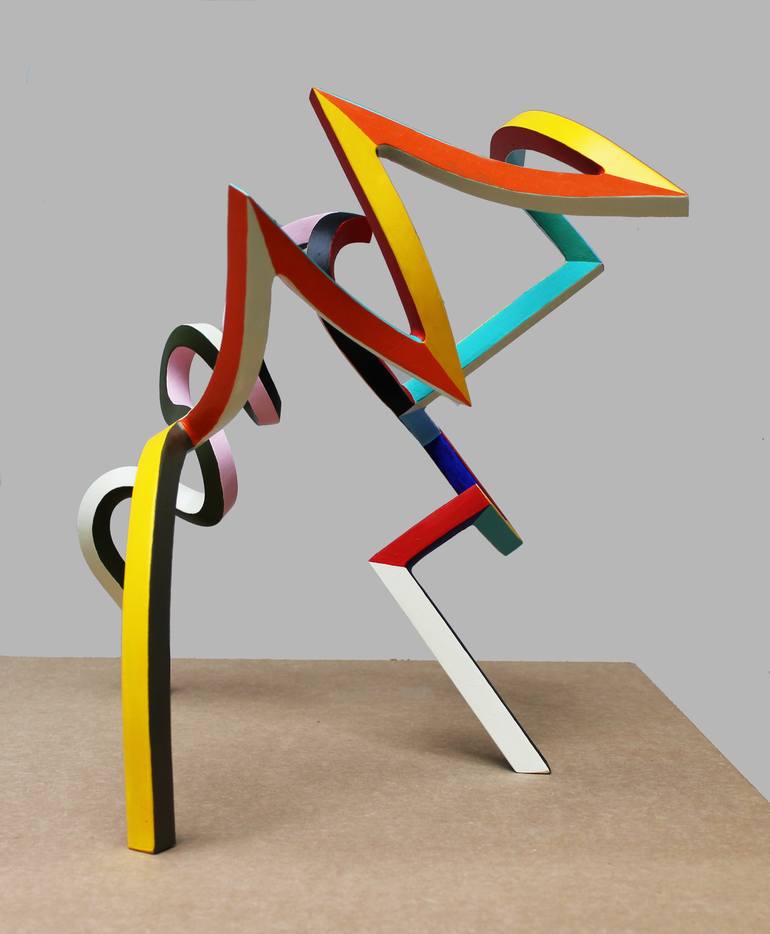 Original Abstract Sculpture by Frans Muhren