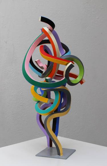 Original Abstract Sculpture by Frans Muhren