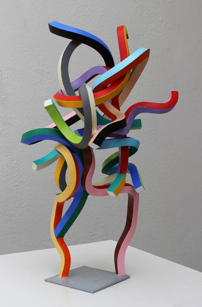 Original Abstract Sculpture by Frans Muhren